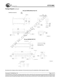 CY7C199CL-15VXCT Datasheet Page 12