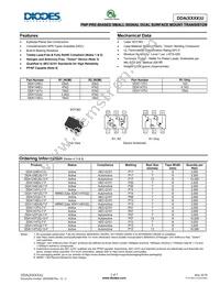 DDA113TU-7-F Datasheet Cover