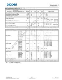 DDA113TU-7-F Datasheet Page 3