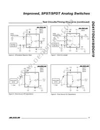 DG418CJ+ Datasheet Page 9