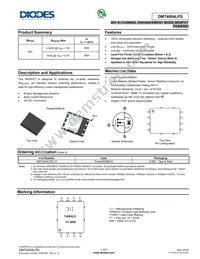 DMT4004LPS-13 Datasheet Cover