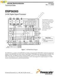 DSP56303AG100B1 Datasheet Cover