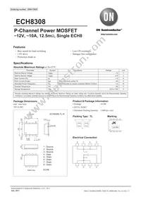 ECH8308-TL-H Datasheet Cover