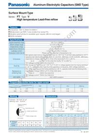 EEE-FT1E821GP Datasheet Cover