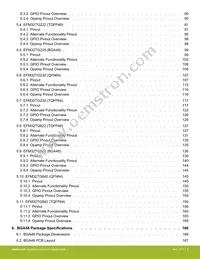 EFM32TG825F32-BGA48T Datasheet Page 8