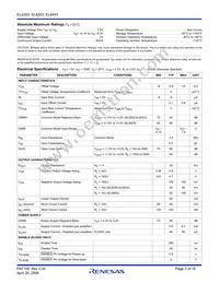 EL8403IUZ-T13 Datasheet Page 3