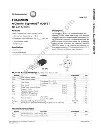 FCA76N60N Cover