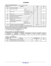 FCH085N80-F155 Datasheet Page 2