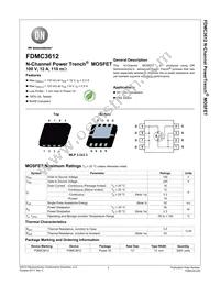FDMC3612 Datasheet Cover