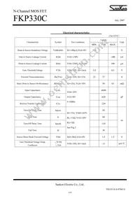 FKP330C Datasheet Page 2