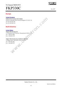 FKP330C Datasheet Page 8