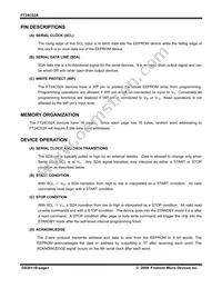 FT24C02A-UNR-T Datasheet Page 4