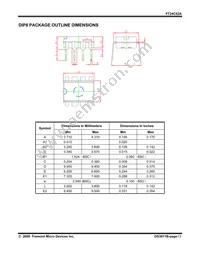 FT24C02A-UNR-T Datasheet Page 13