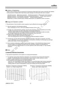 GRM21BR71E105KA99L Datasheet Page 12