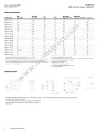 HCM0703-150-R Datasheet Page 2