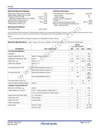 HI5760IA-T Datasheet Page 3