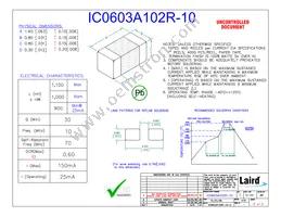 IC0603A102R-10 Cover