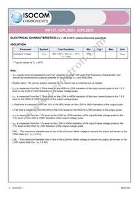 ICPL2601SMT&R Datasheet Page 6