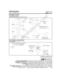 IRFI9520N Datasheet Page 8