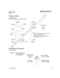 IRFR5410TRR Datasheet Page 9