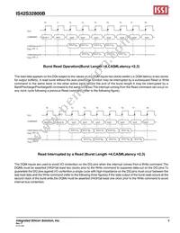 IS42S32800B-6BI-TR Datasheet Page 9