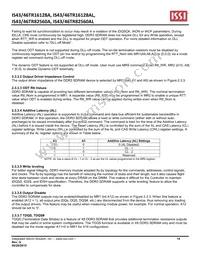 IS46TR16128A-15HBLA1 Datasheet Page 14