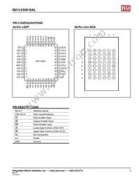 IS61LV25616AL-10T-TR Datasheet Page 3