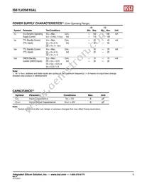 IS61LV25616AL-10T-TR Datasheet Page 5