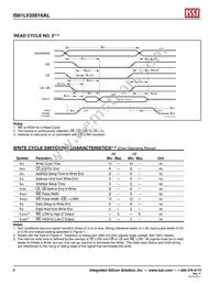 IS61LV25616AL-10T-TR Datasheet Page 8