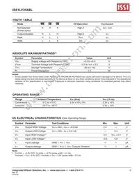 IS61LV2568L-10T Datasheet Page 3