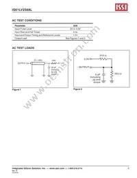 IS61LV2568L-10T Datasheet Page 5