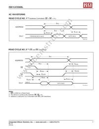 IS61LV2568L-10T Datasheet Page 7