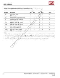 IS61LV2568L-10T Datasheet Page 8