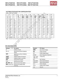 IS61VF51236A-7.5B3I Datasheet Page 7