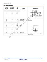 ISL28233FBZ-T7A Datasheet Page 4