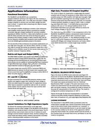 ISL28233FBZ-T7A Datasheet Page 14