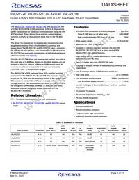 ISL32272EIVZ-T Datasheet Cover