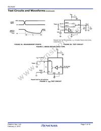 ISL54220IUZ-T Datasheet Page 7