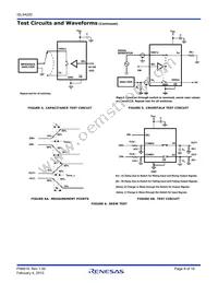 ISL54220IUZ-T Datasheet Page 8