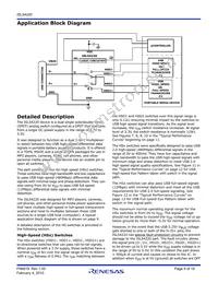 ISL54220IUZ-T Datasheet Page 9