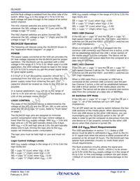 ISL54220IUZ-T Datasheet Page 10