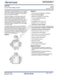 ISL6292-2CR5-T Datasheet Cover