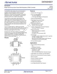 ISL6520AIRZ-TS2698 Datasheet Cover