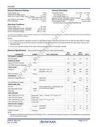 ISL6520AIRZ-TS2698 Datasheet Page 4