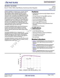 ISL8036AIRZ-T Datasheet Cover