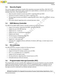 KMPC8323ZQAFDC Datasheet Page 5