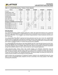 LFE2M70SE-7F900C Datasheet Page 3