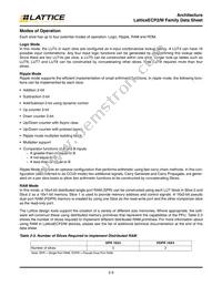 LFE2M70SE-7F900C Datasheet Page 8