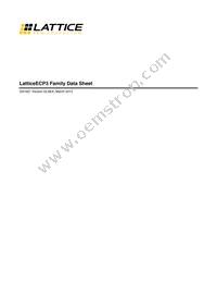 LFE3-150EA-8FN672ITW Datasheet Cover