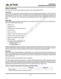 LFE3-150EA-8FN672ITW Datasheet Page 8